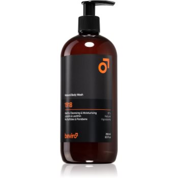 Beviro Natural Body Wash 1918 Gel de duș pentru bărbați - imagine 2